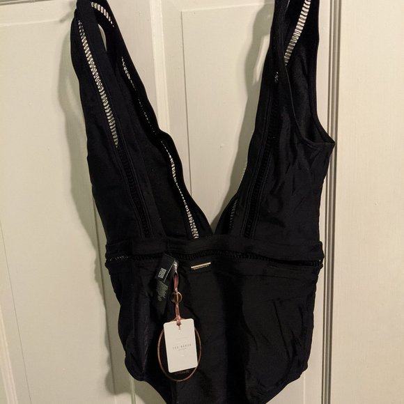 Ted Baker London Black Swimsuit US Size 6 NWT - Picture 5 of 5